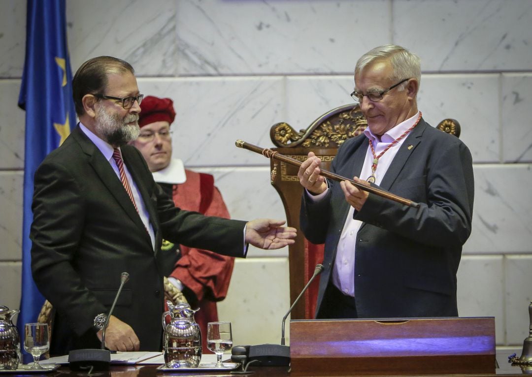 El alcalde de València, Joan Ribó, en su toma de posesión el pasado 15 de junio de 2019.