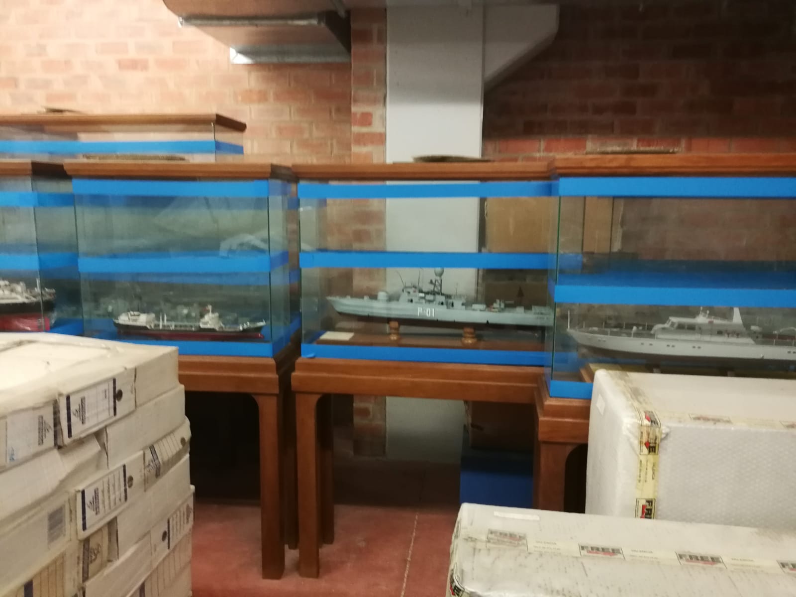 Interior del Archivo Municipal de València, cuyo mal estado denuncia Ciudadanos