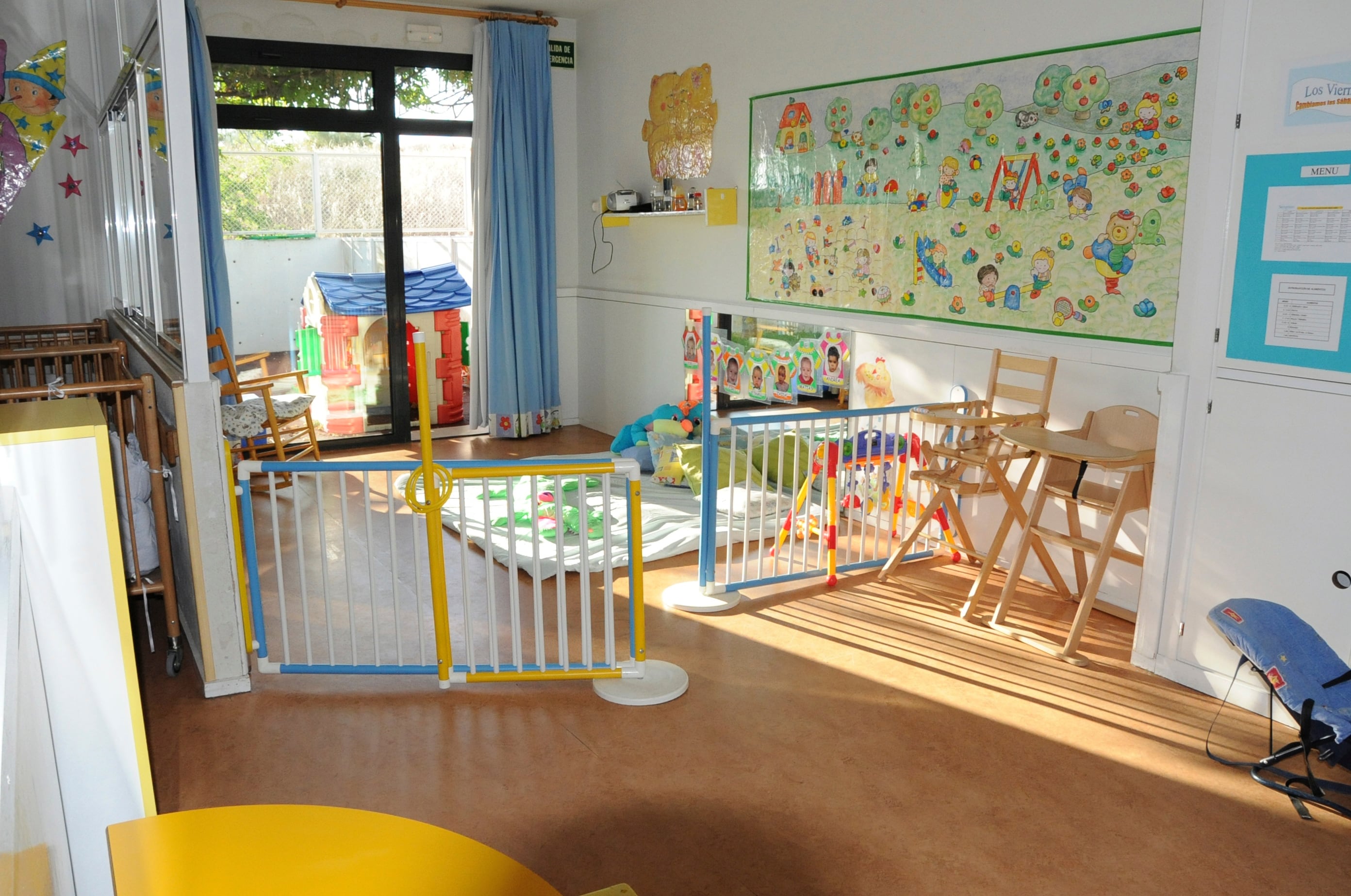 Sala de la escuela infantil de Coimbra en Móstoles