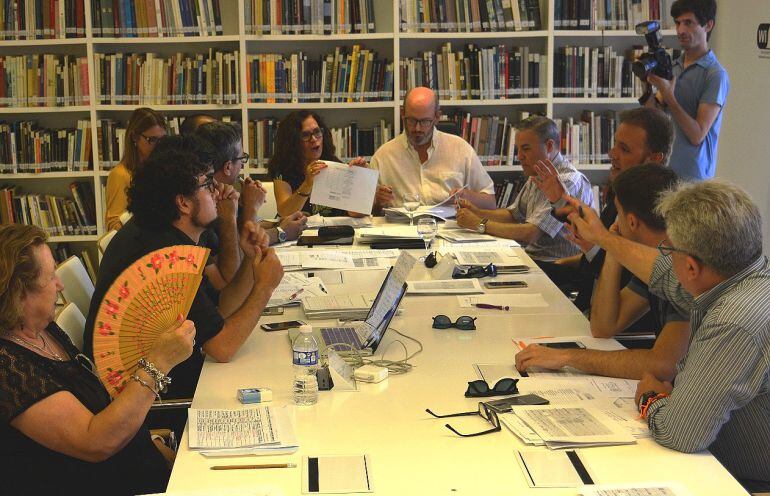 Momento de la Comisión de la Memoria Histórica