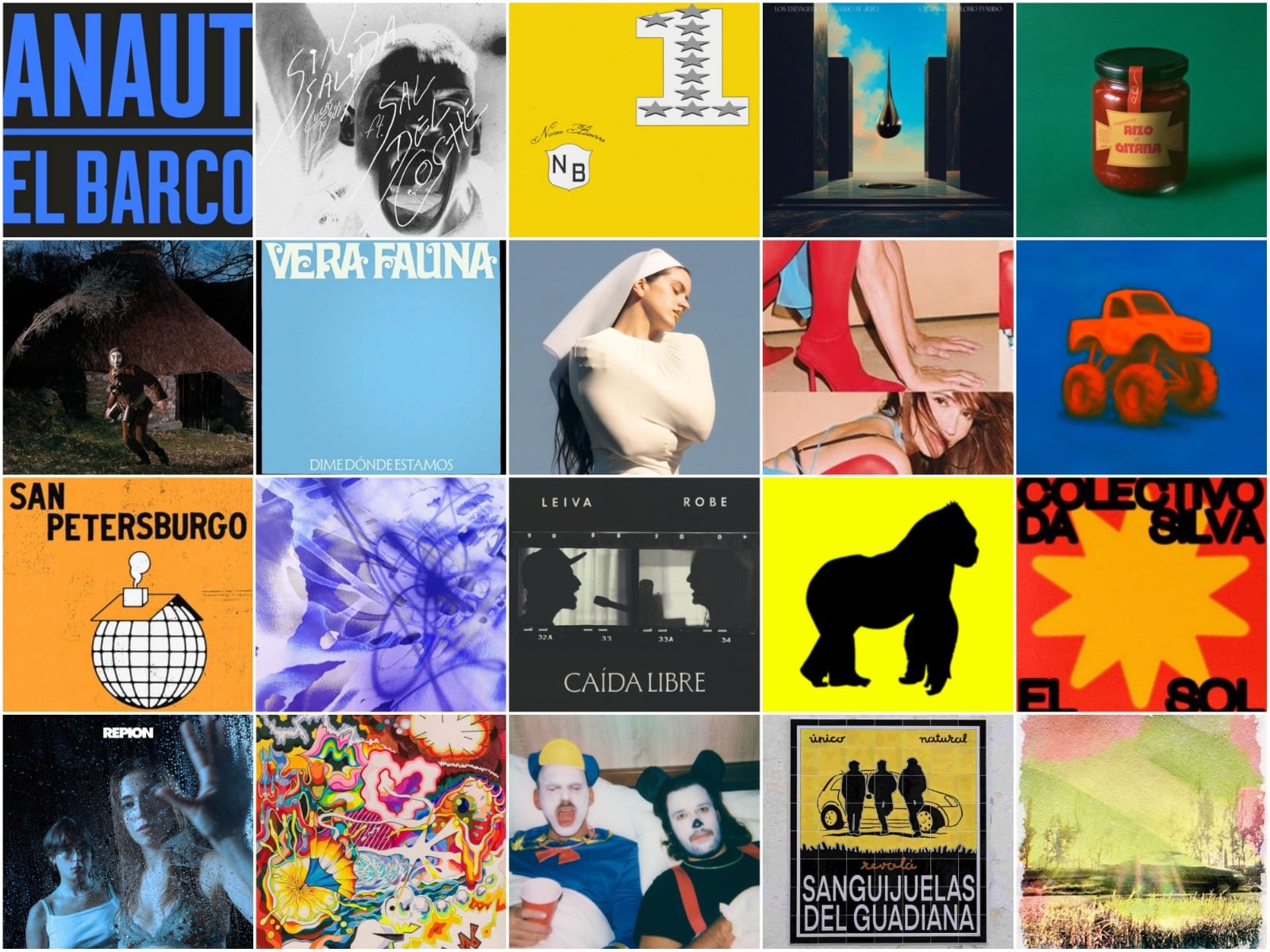 Desde la portada del disco de Rosalía hasta la de Sanguijuelas del Guardiana, un repaso a las mejores canciones nacionales según 'Fuego y Chinchetas'