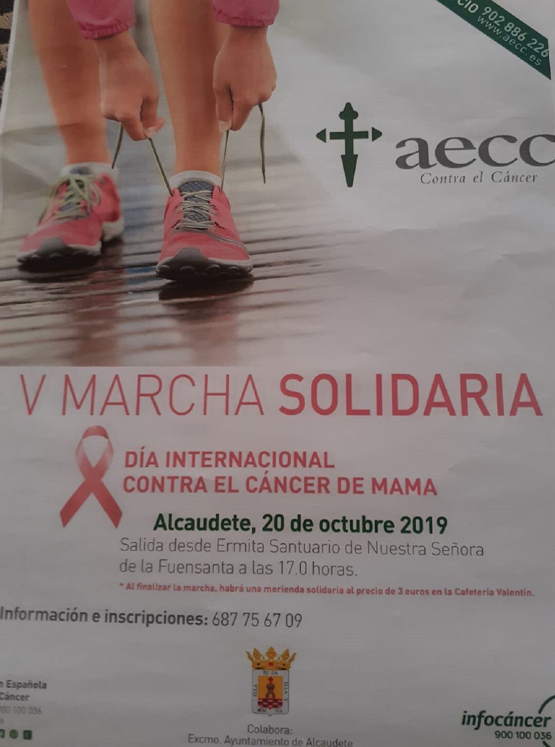 Alcaudete se pone en marcha contra el cáncer