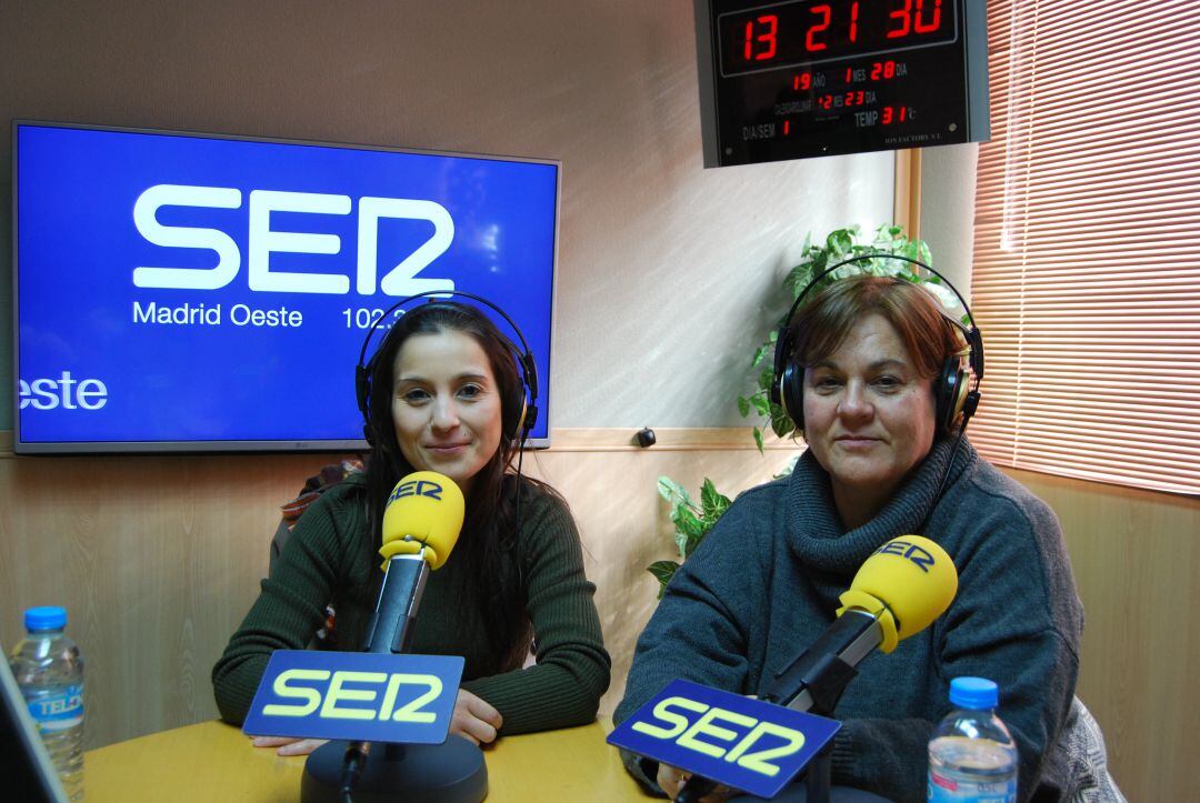 Jésica Antolin, concejal Ayuntamiento de Móstoles y Blanca de Tomás, gerente de Móstoles Desarrollo