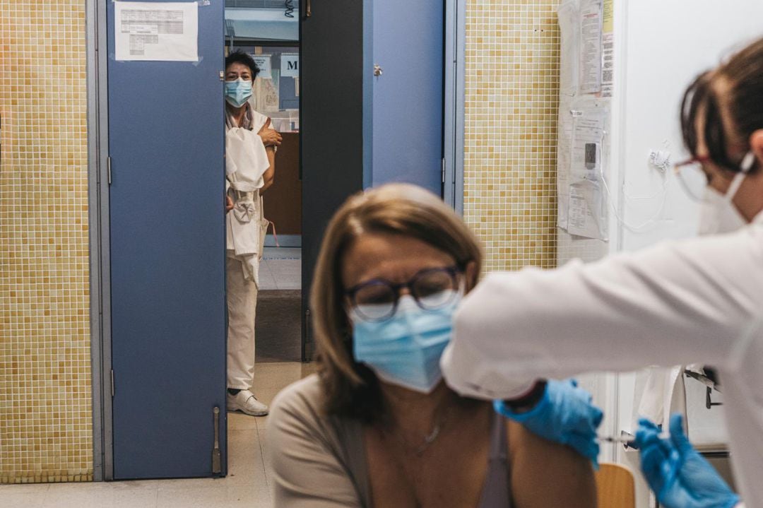 Vacunación en el Departamento de Salud de Gandia