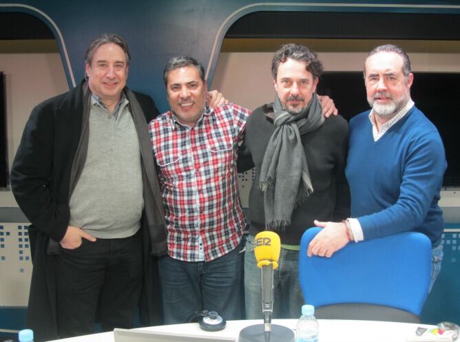 Los actores Juanjo Puigcorbé y Pere Ponce presentan 'El Crítico'