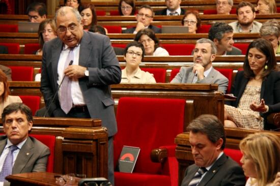 Nadal i Mas, durant la sessió de control aquest dimecres