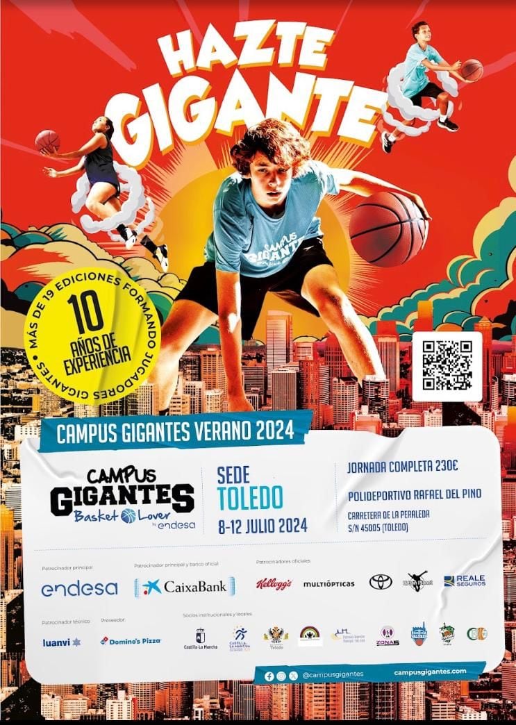 Cartel del Campus Gigantes Toledo 2024