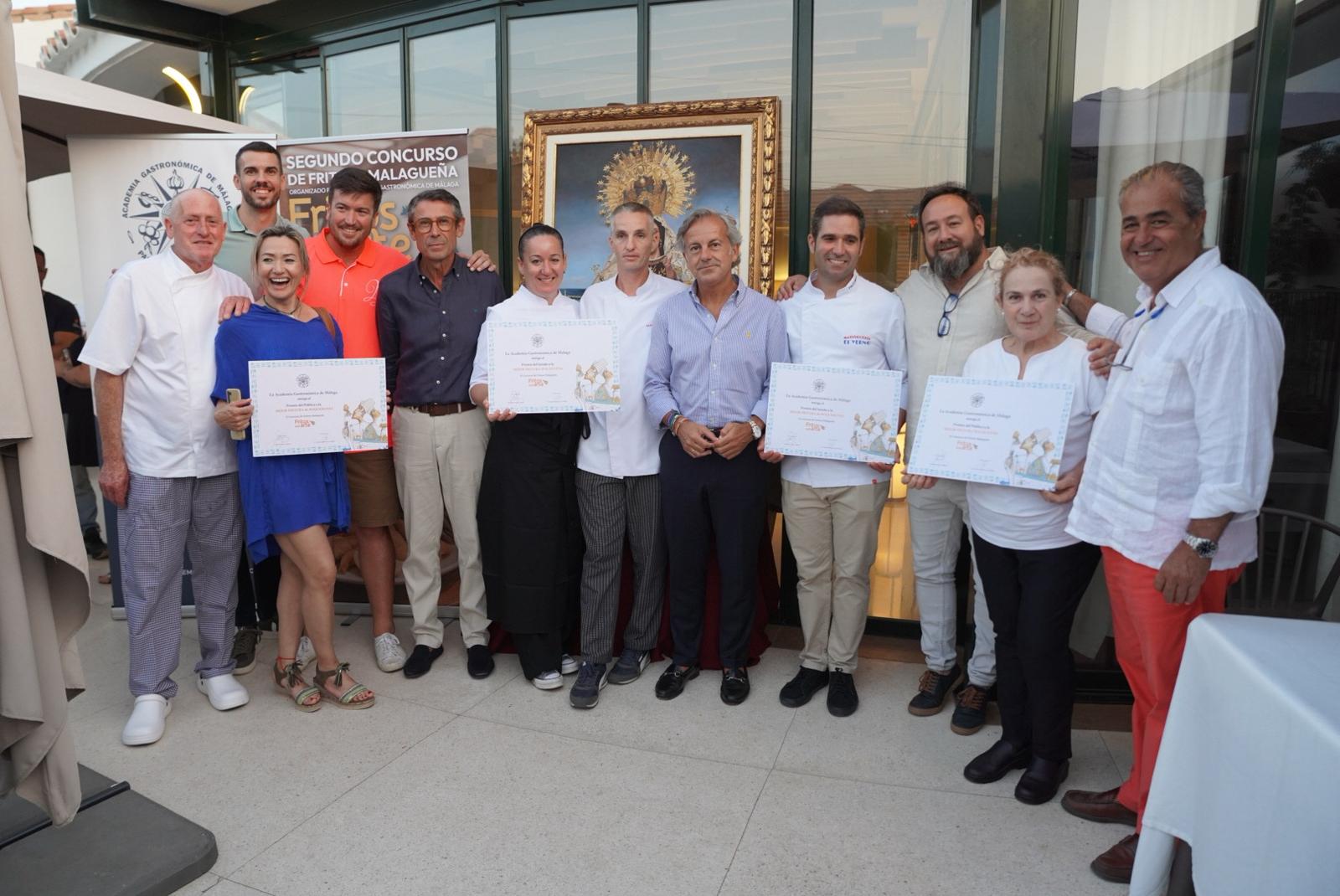 Momento de la entrega de premios