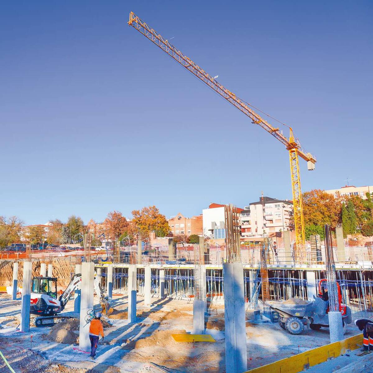 El aparcamiento público del Bulevar Salvador Allende de Alcobendas estará finalizado el próximo verano