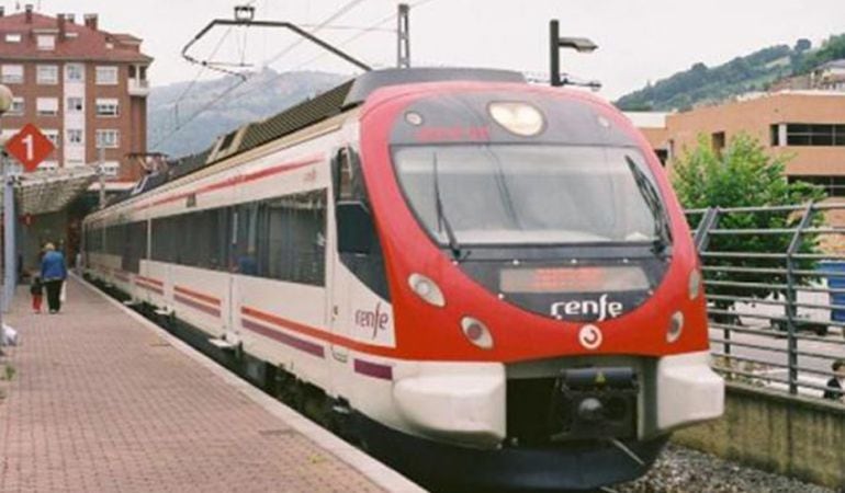 Un tren de Cercanías madrileño