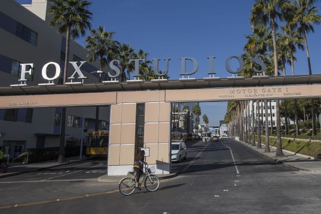 Los estudios de la Fox en Los Ángeles (California).