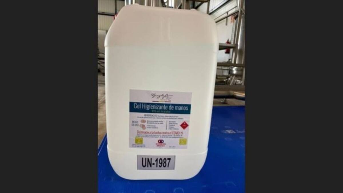 González Byass ya elabora y distribuye desde Jerez gel hidroalcohólico para luchar contra el Covid-19