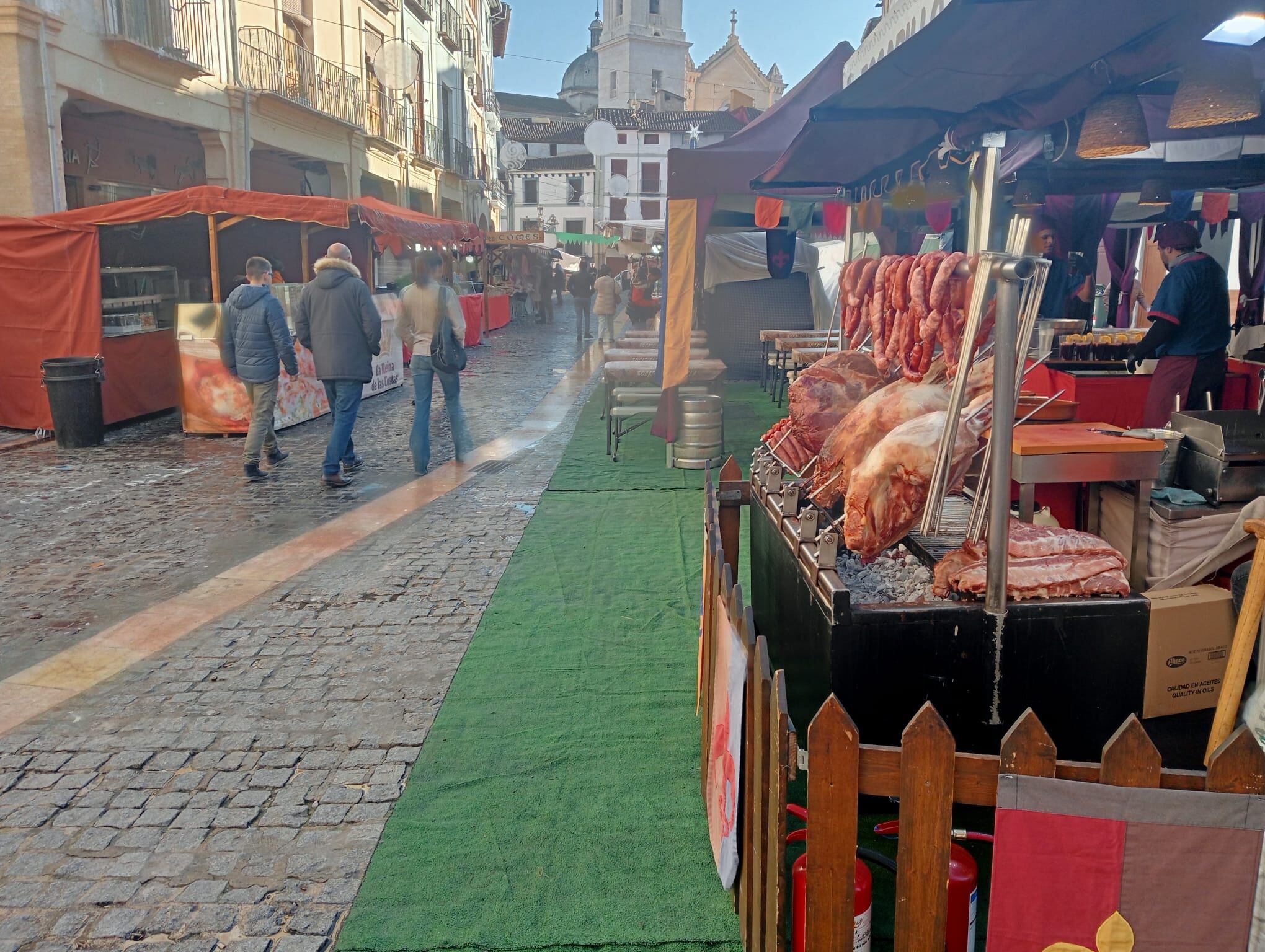 Mercado medieval de Xàtiva