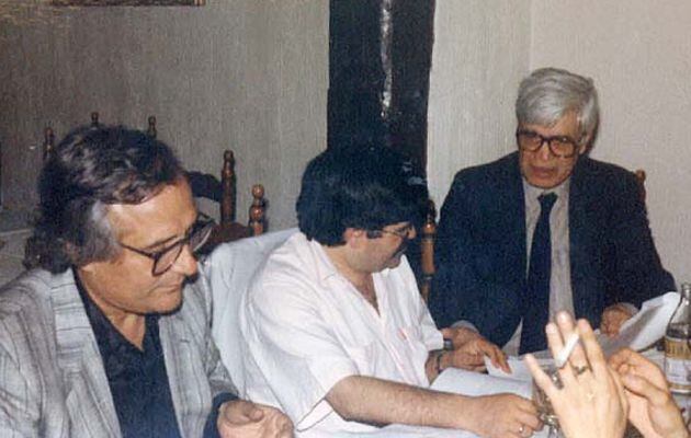 Raúl del Pozo, José Vicente Ávila y Meliano Peraile.