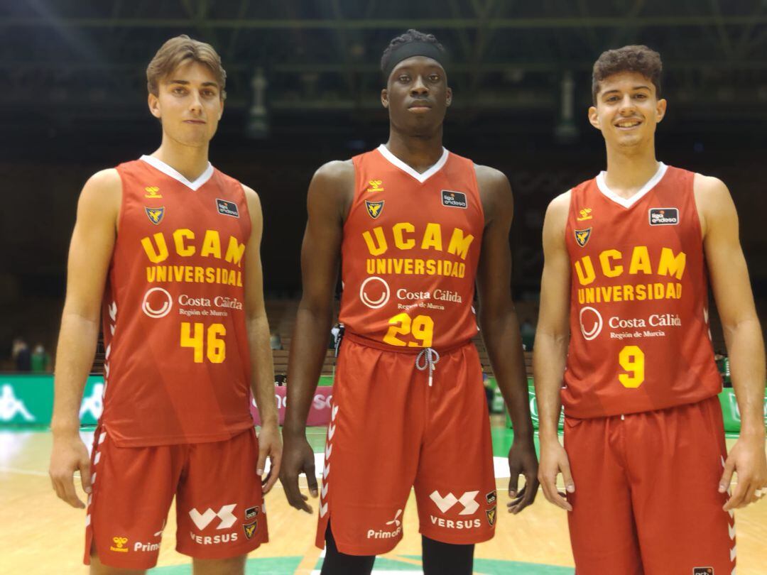 Noah Churchill, Alex Antetokounmpo e Ismael Corraliza debutan con el UCAM Murcia CB