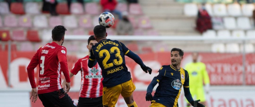 Un momento del partido frente al Zamora