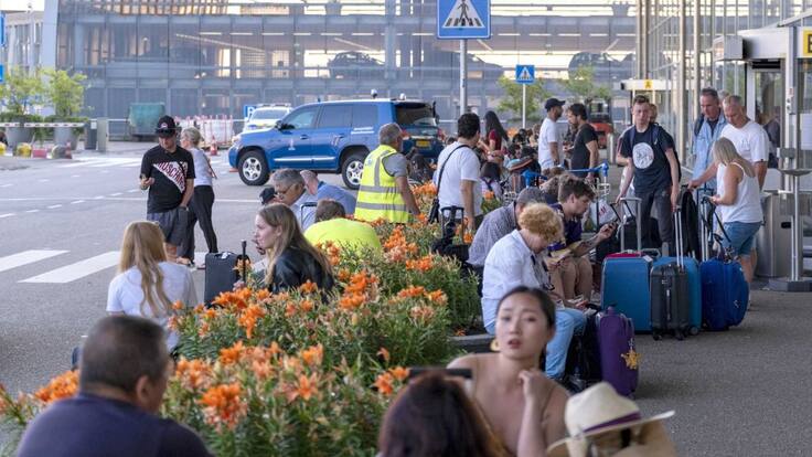 atrapadas en el aeropuerto de Schiphol