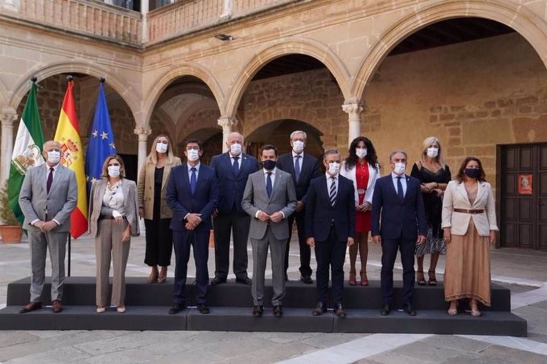 Consejo de Gobierno de la Junta de andalucía reunido en Úbeda.