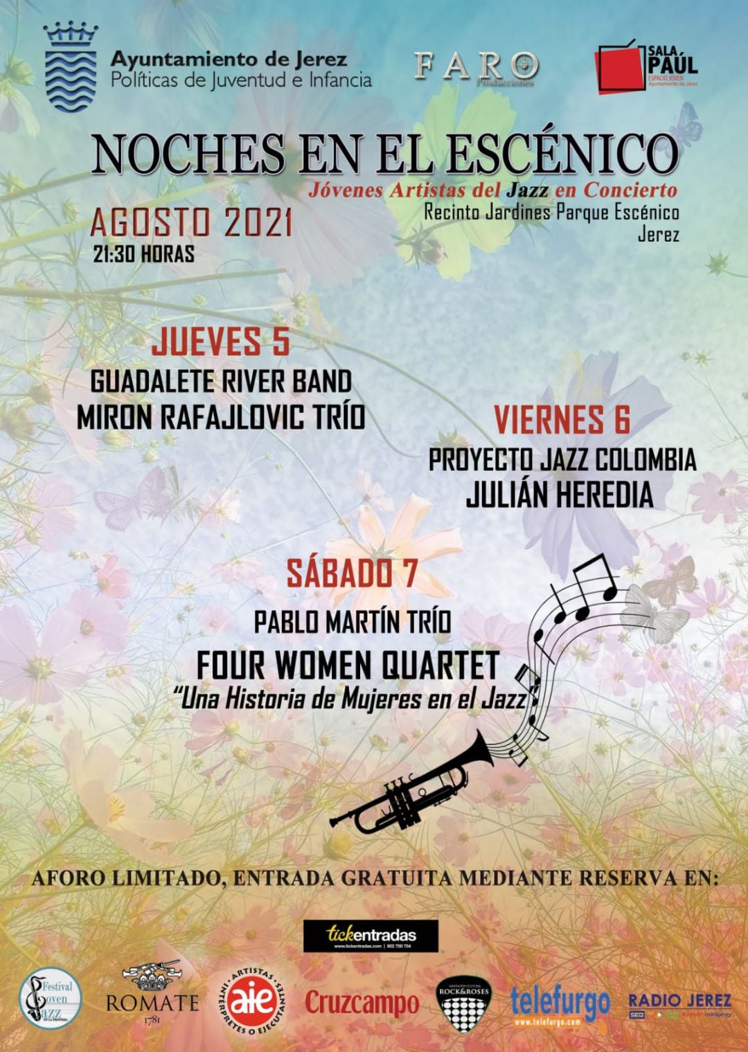 Cartel de las Noches de Jazz