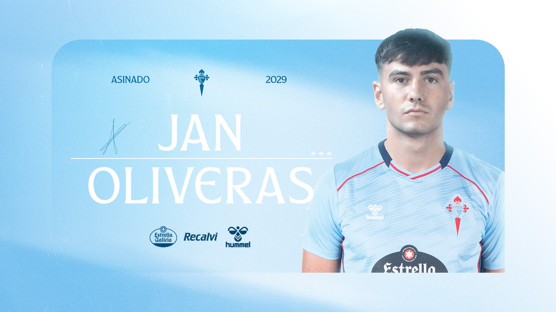 Jan Oliveras, fichaje del Celta Fortuna
