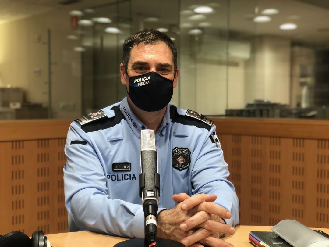 El cap de la Policia Municipal de Girona, Joan Jou