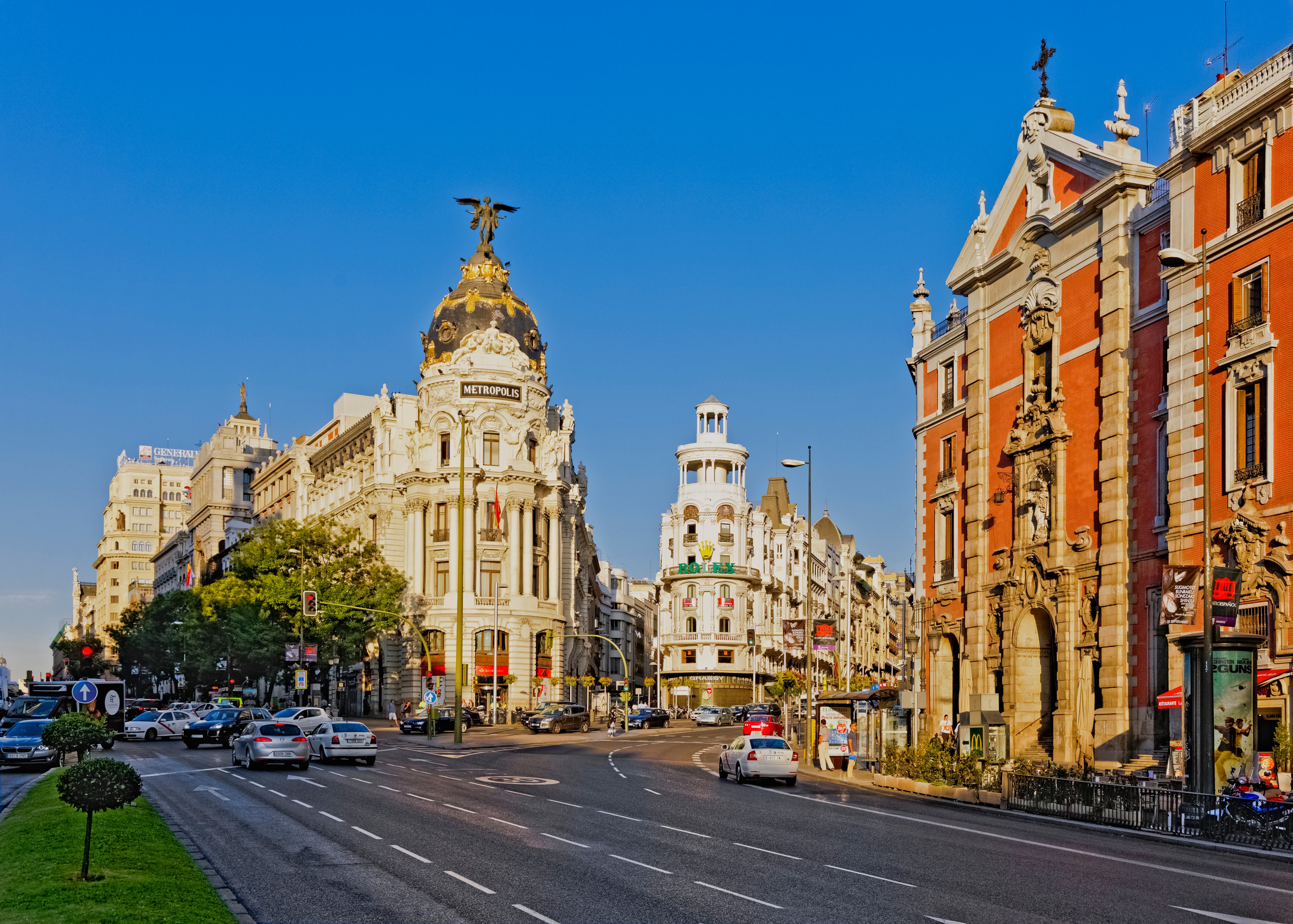Imagen del centro de Madrid.