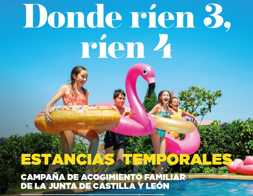 Niños, niñas y adolescentes buscan familias de acogida en Palencia