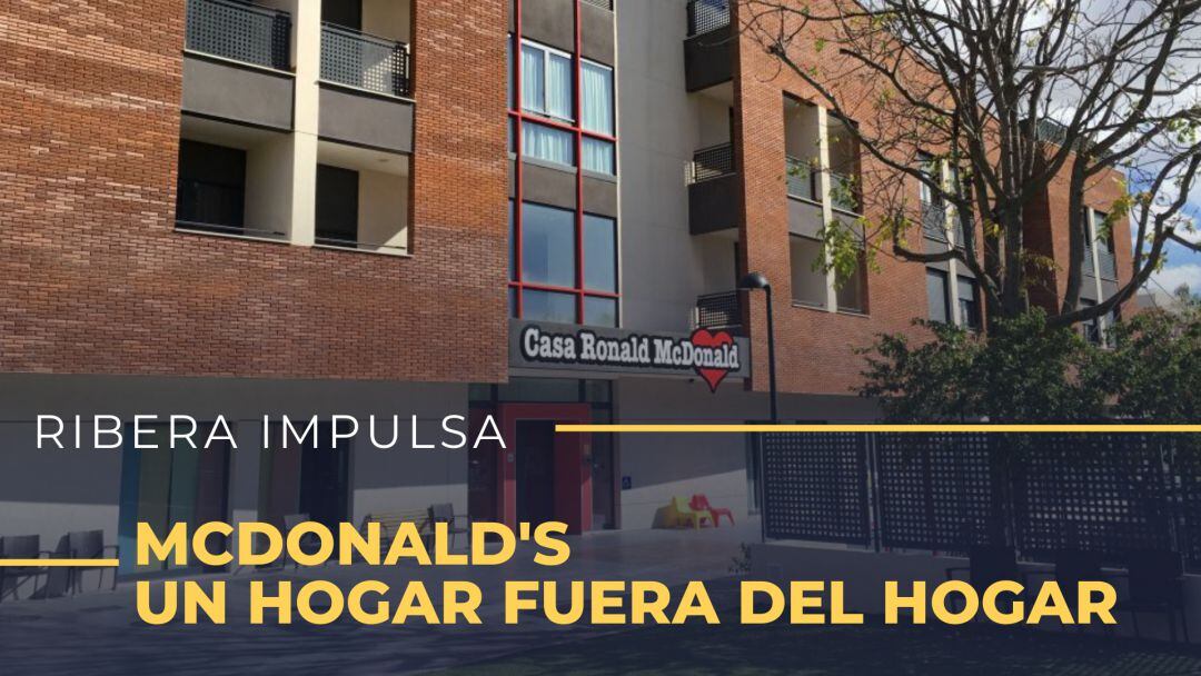 Fachada de una de las Casas Ronald McDonald, a la que se destina los fondos conseguidos por la multinacional