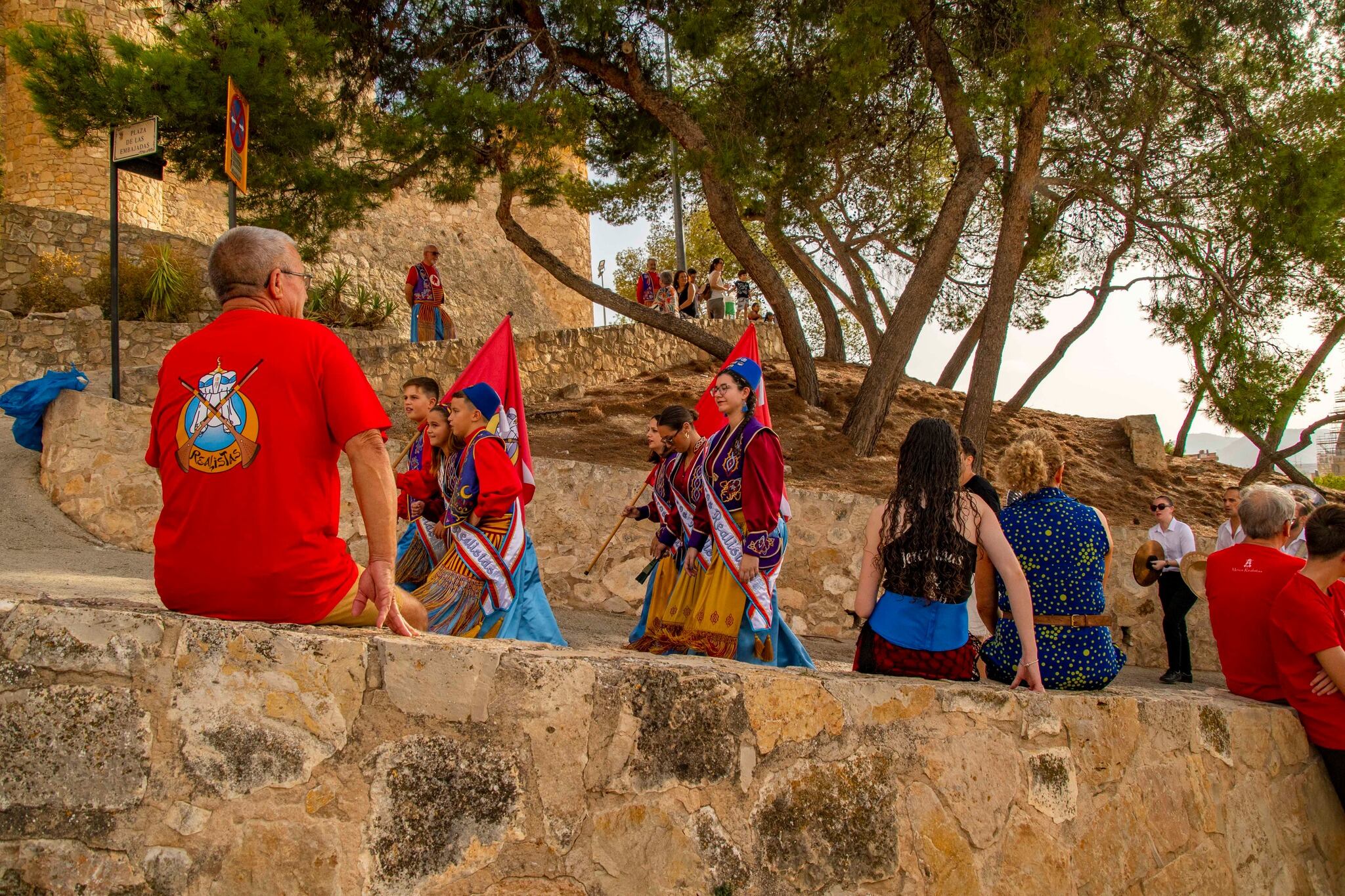 Merienda en el castillo de los Realistas