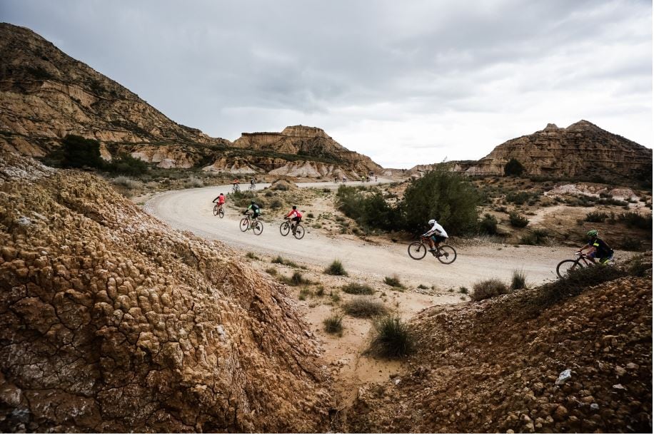 El recorrido de la Orbea Monegros volvió a cautivar a los participantes