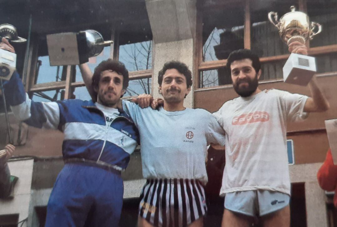 Podio de la primera Hoz 