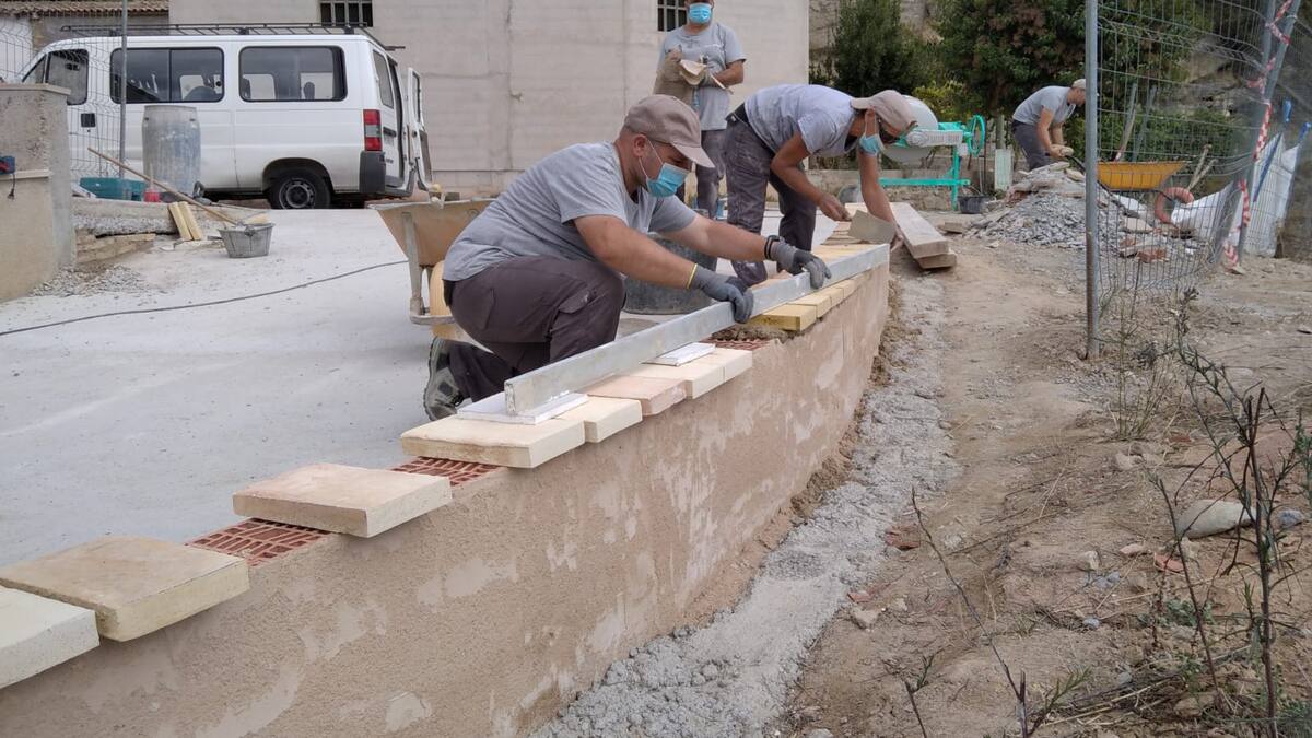 El Taller de Empleo Entabán impartirá formación sobre albañilería y atención sociosanitaria