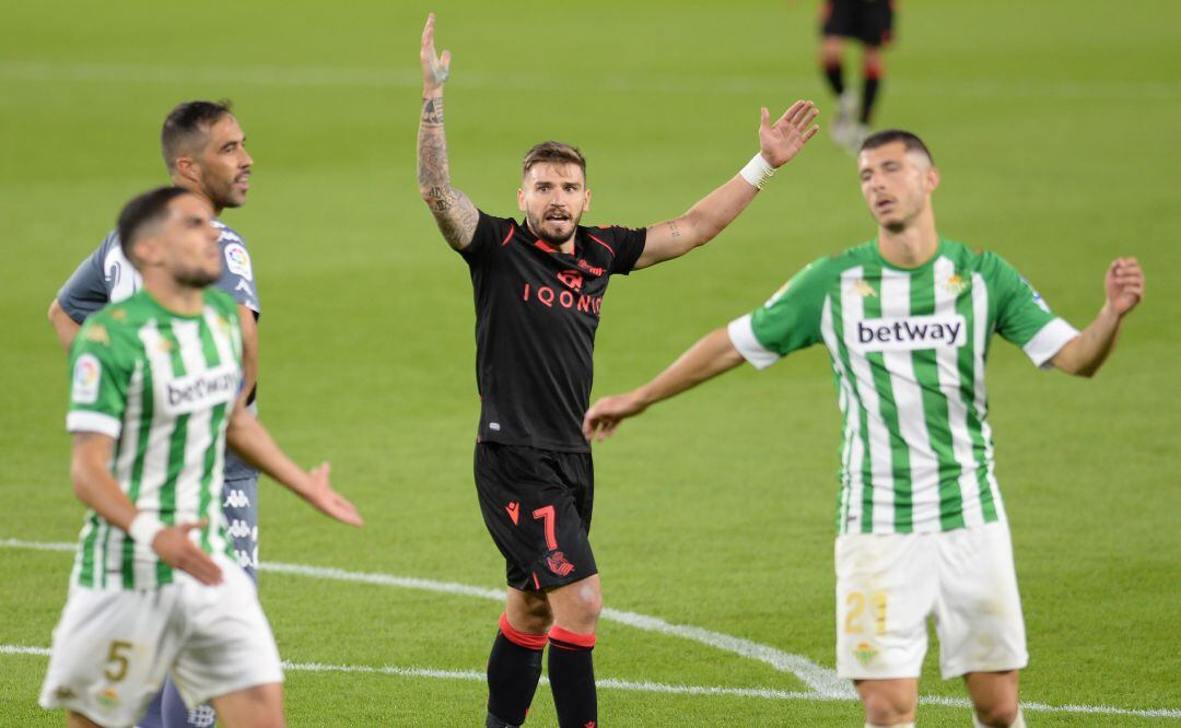 Partido entre Betis y Real Socieda