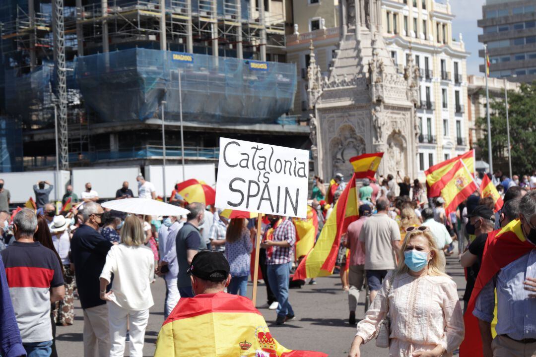 Imagen de la plaza de Colón