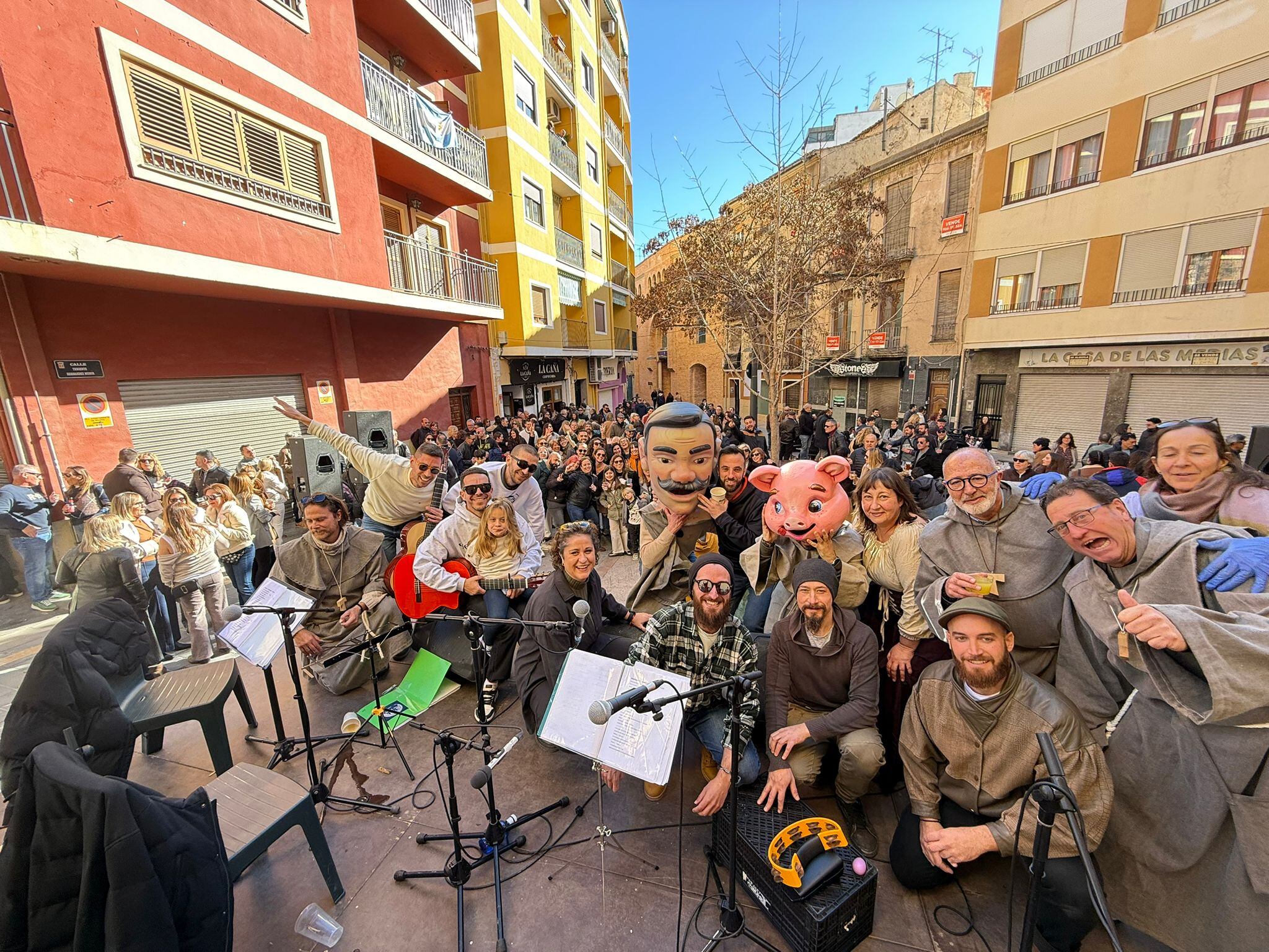 Anuncio de la fiesta de San Antón