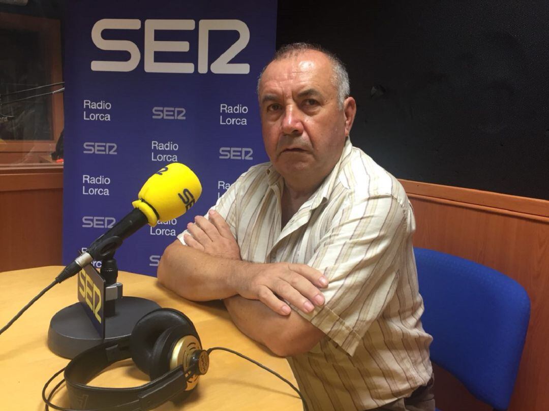 José Aznar, uno de los vecinos de Lorca a los que aún no ha llegado las ayudas para pagar el alquiler a afectados por los terremotos