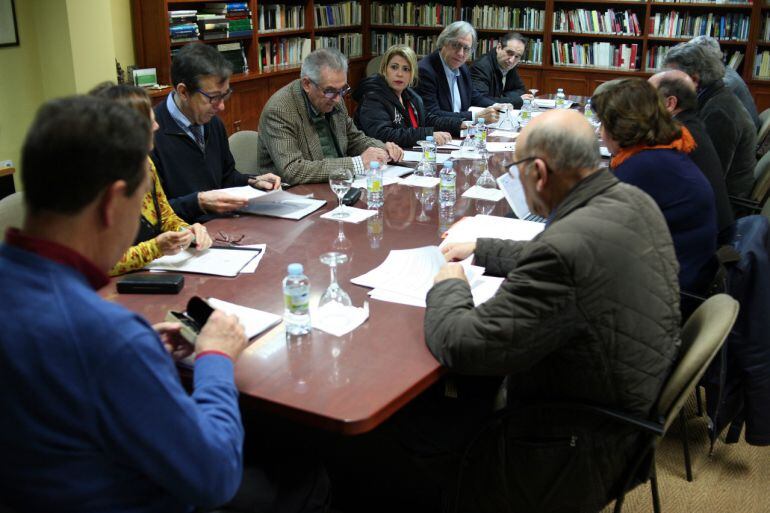 Reunión del patronato de la Fundación Caballero Bonald