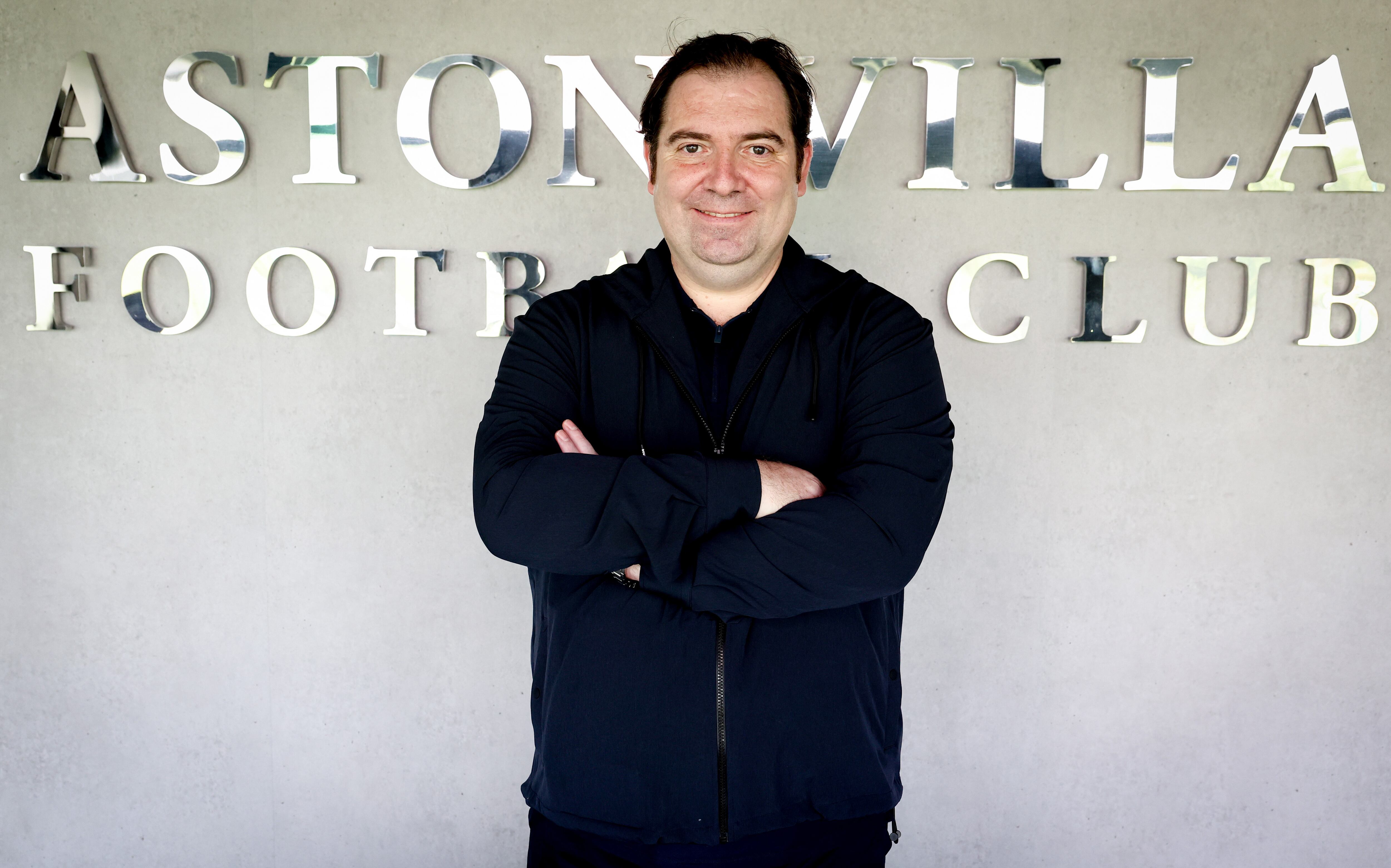BIRMINGHAM, ENGLAND - SEPTEMBER 03: Aston Villa Director of Football Operations Damian Vidagany on September 03, 2024 in Birmingham, England. (Photo by Neville Williams/Aston Villa FC via Getty Images)