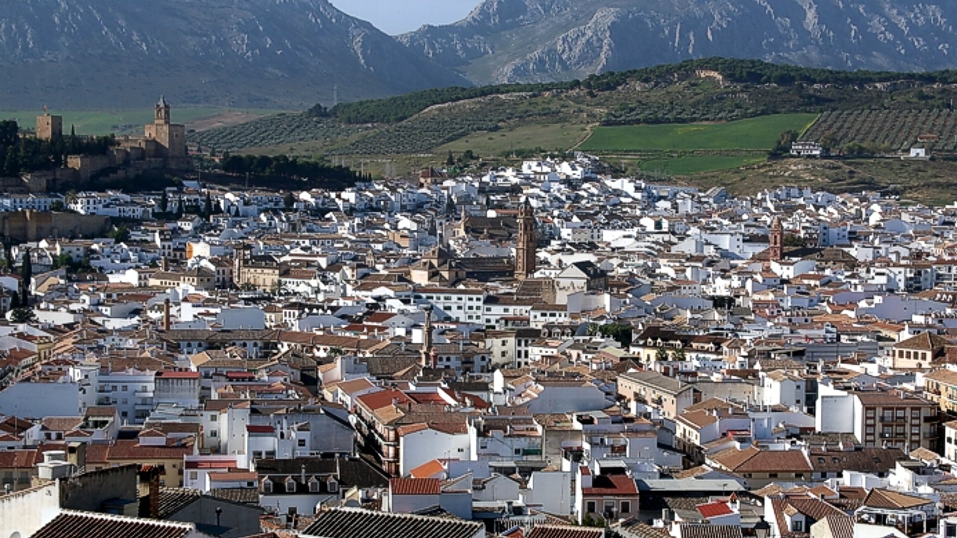 Vista panorámica de Antequera