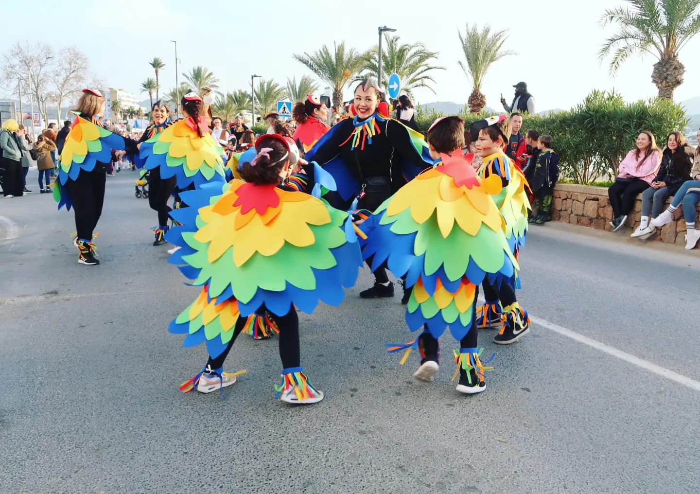 Imagen de archivo de una edición anterior del Carnaval en Sant Antoni