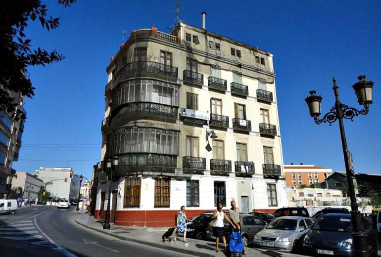 Edificio de La Mundial en Hoyo Esparteros (Málaga