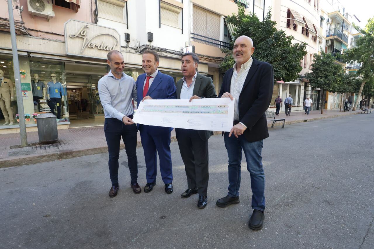 El gobierno local ha presentado el comienzo de las obras en la avenida de La Viñuela (Prensa Ayuntamiento)