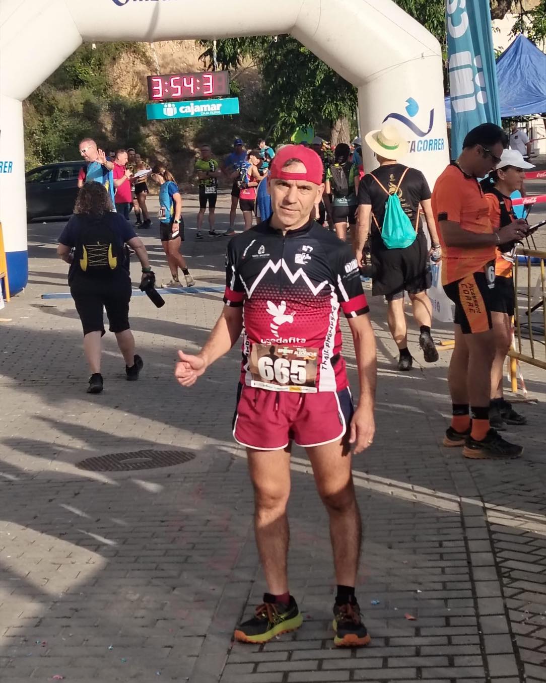 Antonio Almendros, 1º de categoría en el Trail de Alborache