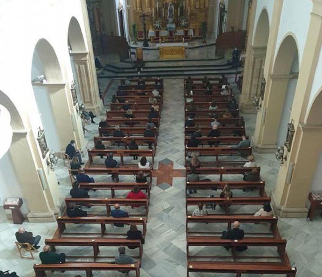 Interior de la Iglesia de San Lázaro de Alma de Murcia