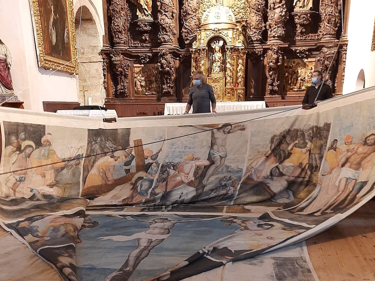 La Pasión de Villoslada regresa el Sábado Santo con la Sarga como telón de fondo