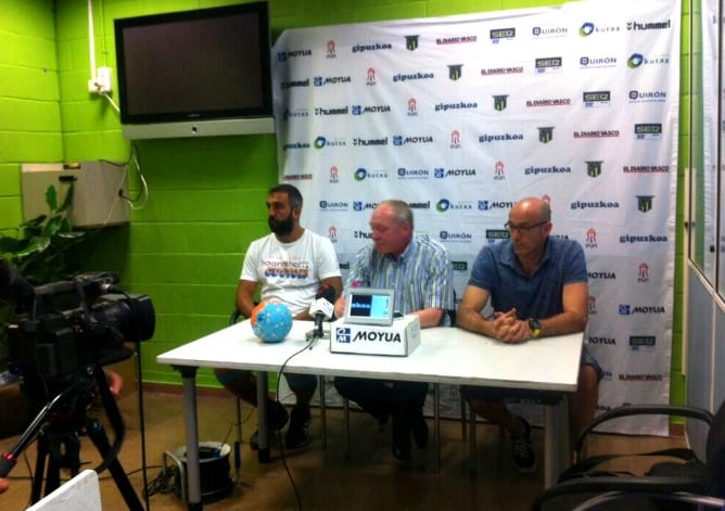 Jose Angel Sodupe, en una imagen de archivo durante la presentación de Muiña hace unos días.