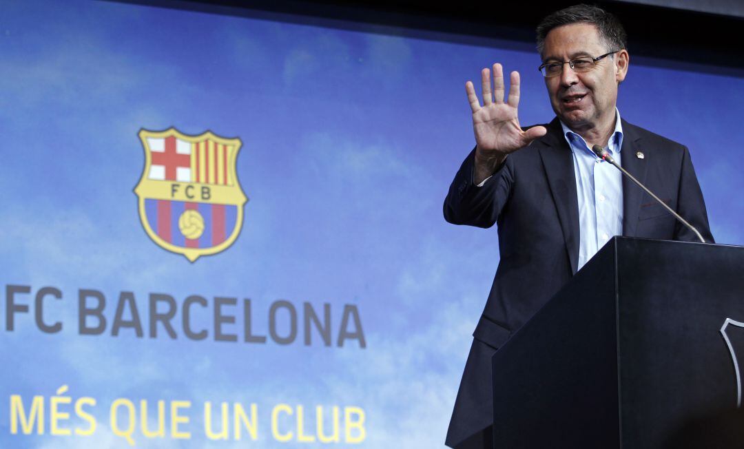 El presidente del Barcelona Josep Maria Bartomeu.