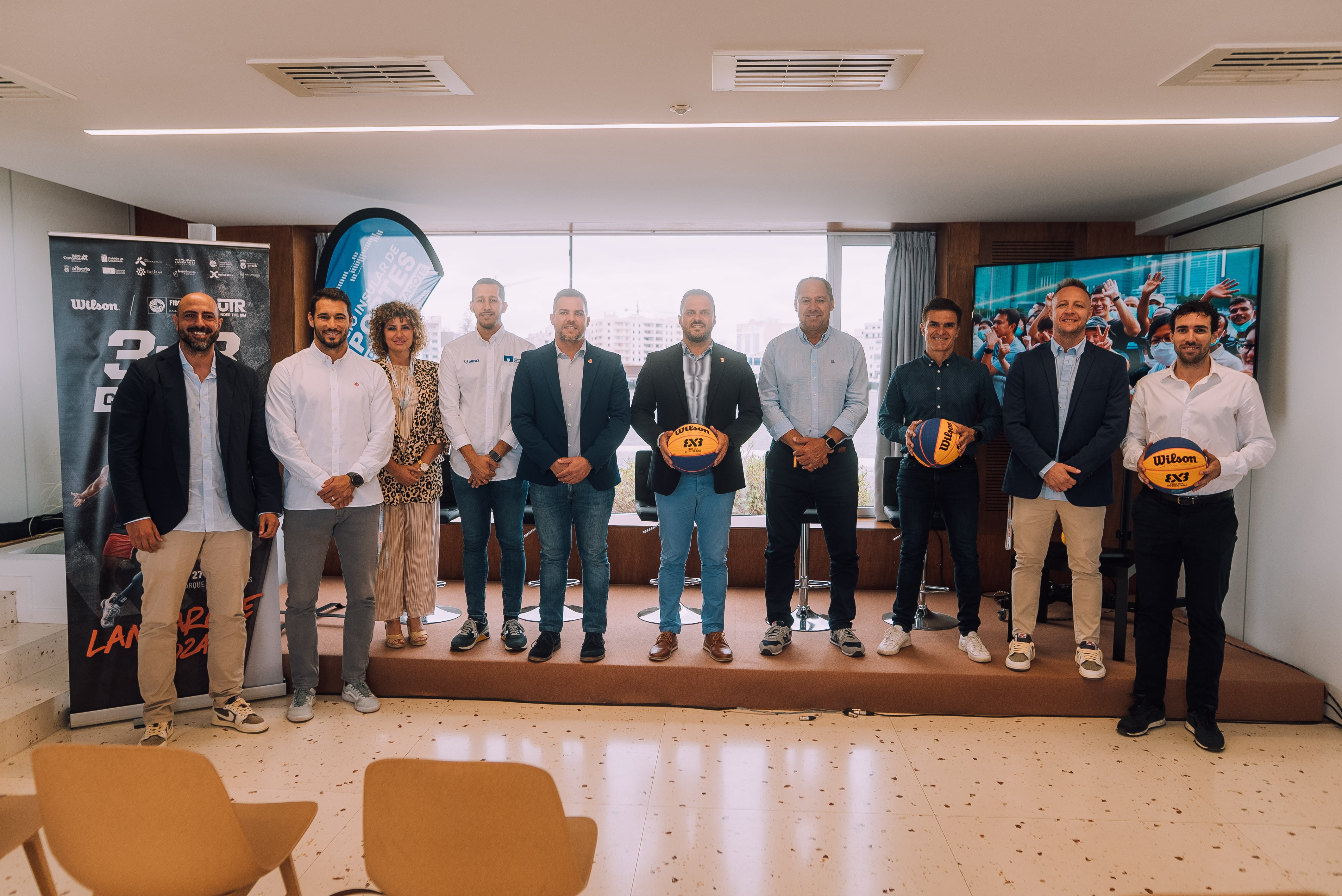 Presentación del FIBA 3x3 Lanzarote Challenger.