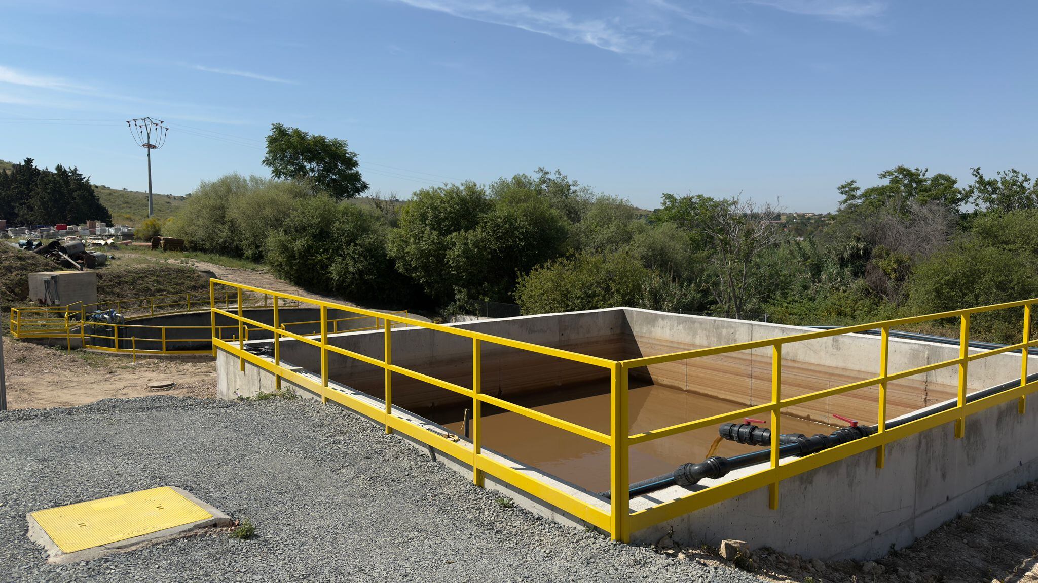 Nueva línea de fangos en la estación depuradora de Toledo