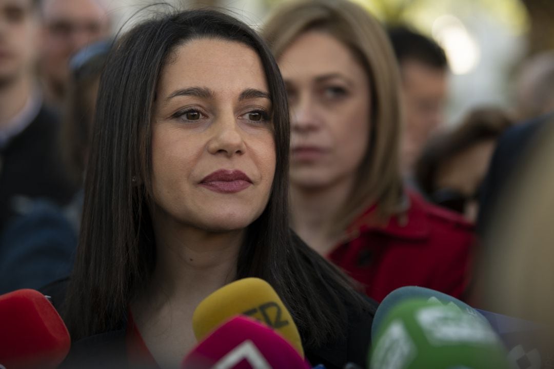 La portavoz nacional de Ciudadanos y líder del partido en Cataluña, Inés Arrimadas 